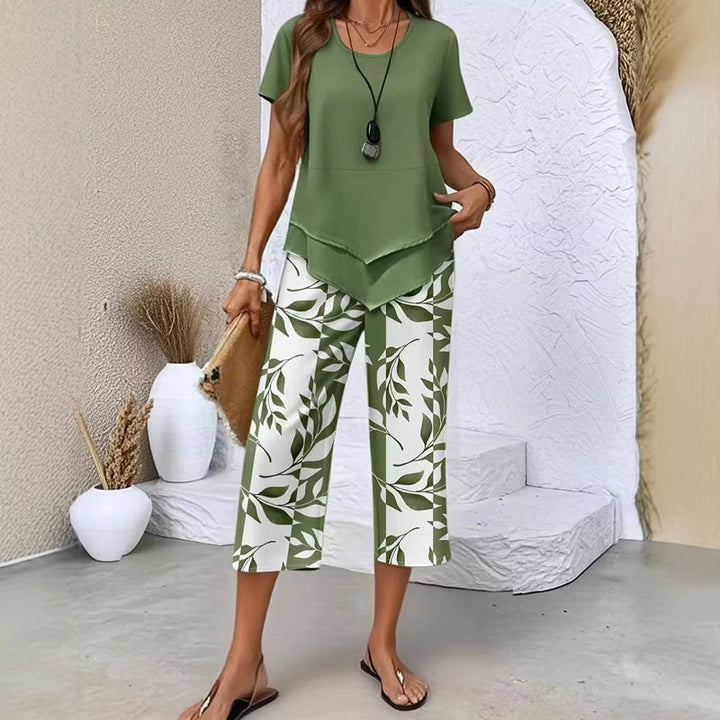 Sophie | Tweedelige Set Dames met Tuniek en Broek 10