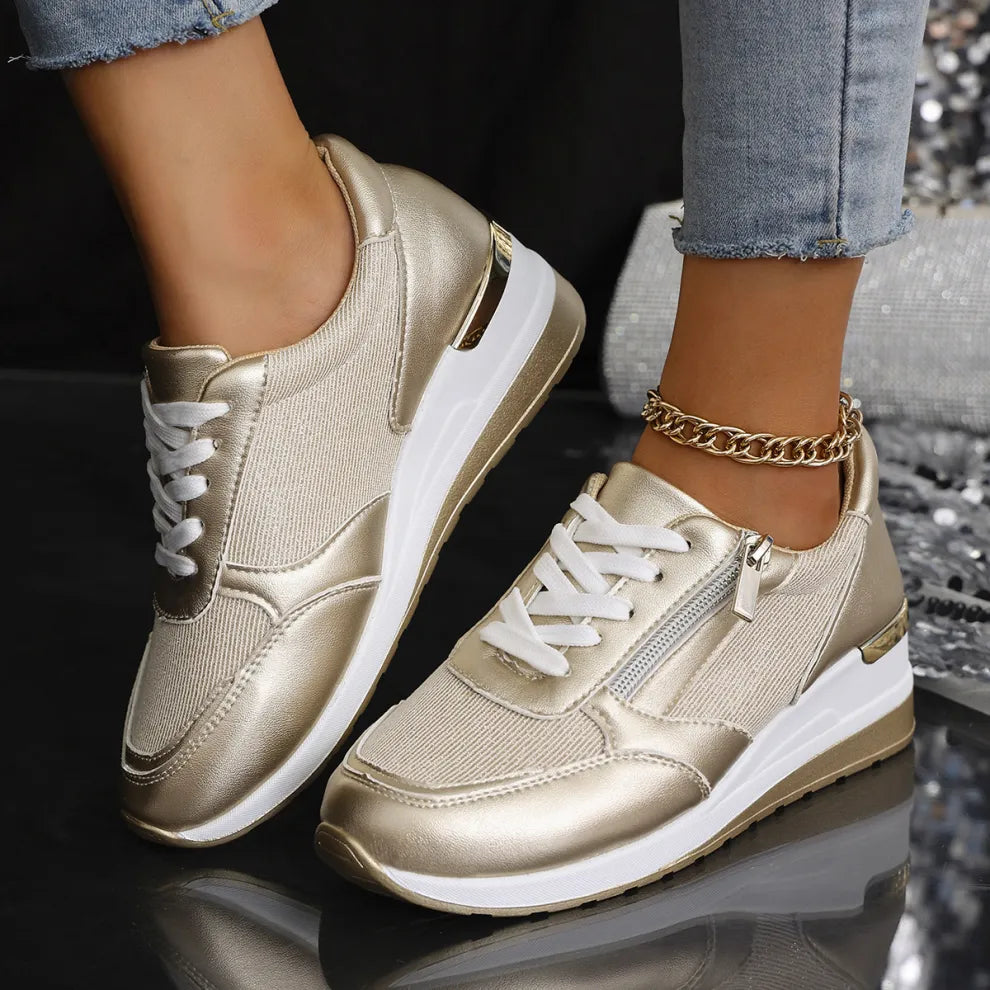 Sophie | Witte Dames Sneakers Met Optimale Ondersteuning™ 0