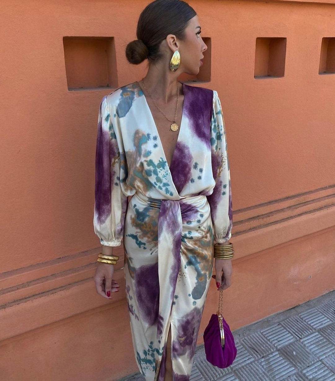 Valerie | Elegante V-hals Jurk