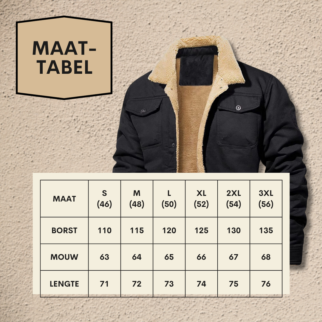 Vanguard Bomber | met Warm Fleece gevoerd