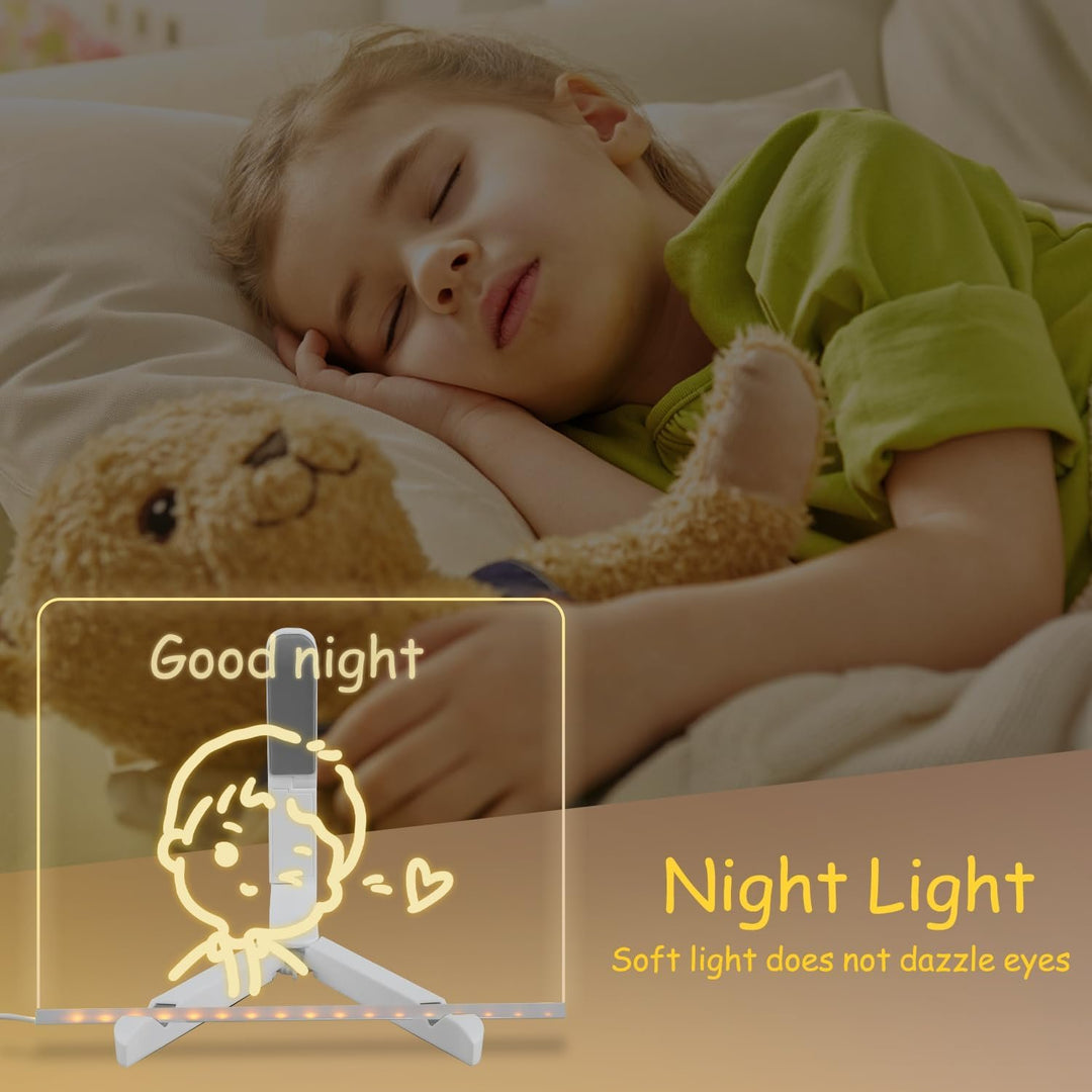 LED-NOTITIEBORD™ | INTERACTIEF MEMO- & TEKENBORD VOOR KIDS | 50% Kerstmis Korting