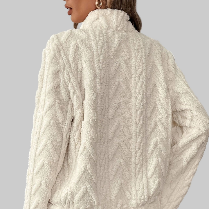 Sheina | Dames Warme Trui Met Ritssluiting