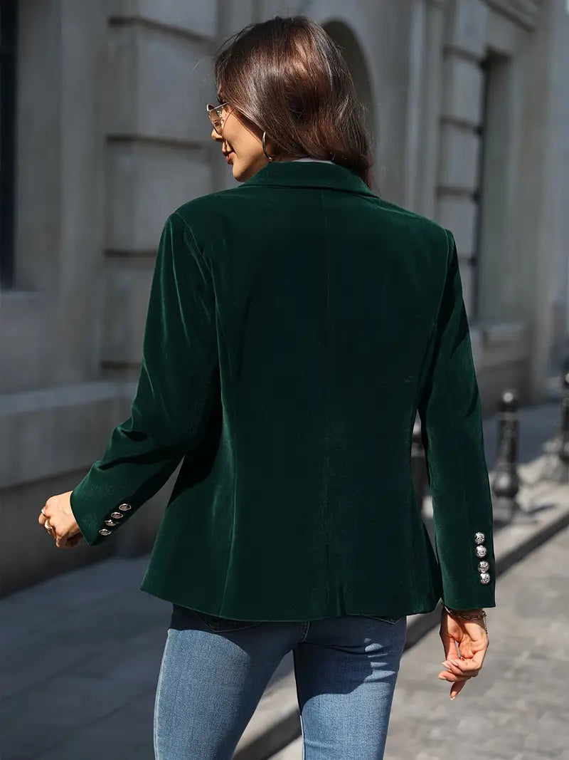 Caterina | Elegante fluwelen blazer