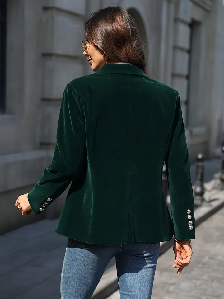 Caterina | Elegante fluwelen blazer